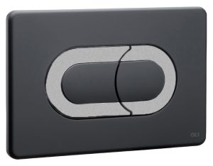 Клавиша OLI Salina 640099 черный, хром матовый