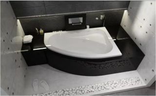 Акриловая ванна Riho Lyra B022001005 L 153х100см белый Акриловая ванна Riho Lyra B022001005 L 153х100см белый