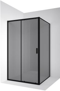 Душевой уголок Ambassador Forsa 17022217ABB-90ABB 110x90см чёрный/тонированное