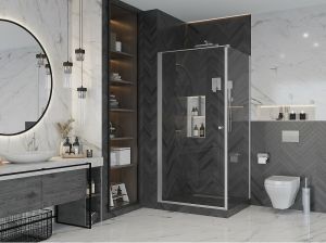 Боковая стенка Ambassador Elysium 100CX 100см хром/прозрачное