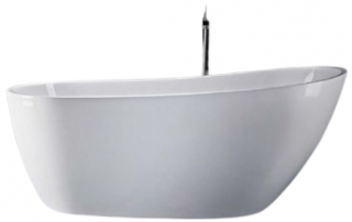 Акриловая ванна Art&Max 170x75см белый AM-205-1700-750