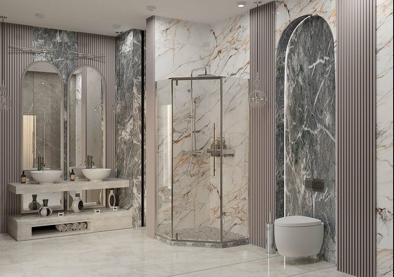 Душевой уголок Ambassador Ritz 112011102 90x90см хром/прозрачное