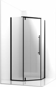 Душевой уголок Ambassador Ritz 112011203 100x100см чёрный/прозрачное