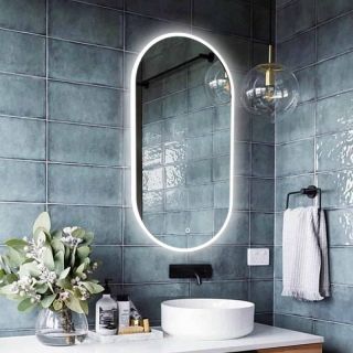 Зеркало с подсветкой Continent Delight ЗЛП458 с сенсорным выключателем 55см