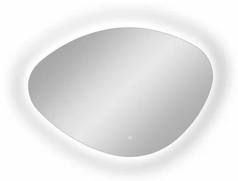 Зеркало с подсветкой Continent Alma ЗЛП614 с сенсорным выключателем 100см