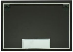 Зеркало с подсветкой Continent Amer ЗЛП1523 с бесконтактным сенсором 100x70см чёрный