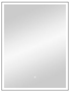 Зеркало с подсветкой Continent Frame Black ЗЛП1018 с сенсорным выключателем 70см чёрный Зеркало с подсветкой Continent Frame Black ЗЛП1018 с сенсорным выключателем 70см чёрный