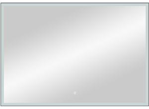 Зеркало с подсветкой Continent Frame Black ЗЛП2305 с сенсорным выключателем 90см чёрный