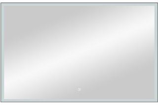 Зеркало с подсветкой Continent Frame Black ЗЛП589 с сенсорным выключателем 100см чёрный Зеркало с подсветкой Continent Frame Black ЗЛП589 с сенсорным выключателем 100см чёрный