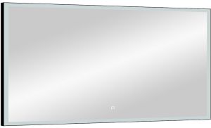 Зеркало с подсветкой Continent Frame Black ЗЛП186 с сенсорным выключателем 120см чёрный