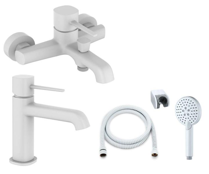 Orange Karl M05-311w, set 3 in 1 белый. Набор смесителей