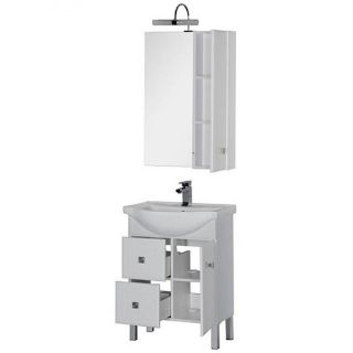 Зеркальный шкаф Aquanet Стайл 158968 65 см белый