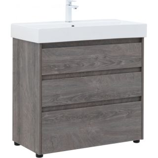 Тумба под раковину Aquanet Nova Lite 302476 85 см дуб рошелье