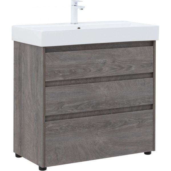 Тумба под раковину Aquanet Nova Lite 302476 85 см дуб рошелье