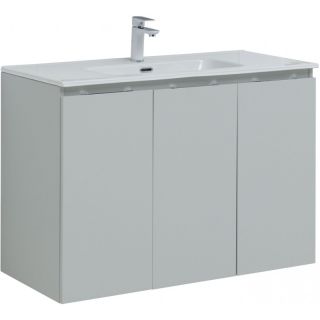 Тумба под раковину Aquanet Алвита New 277532 100 см серый