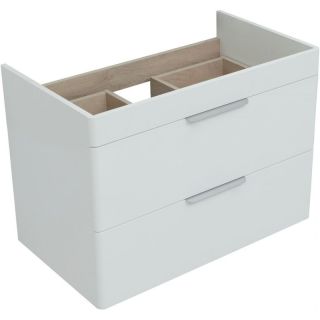 Тумба под раковину Aquanet Ирис New 310146 80 см белый глянец