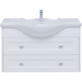 Тумба под раковину Aquanet Монте 303998 85 см белый матовый