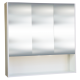 Зеркало-шкаф Bellezza Ницца 90см белый 00000011745