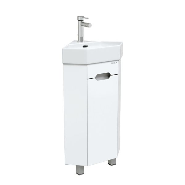 Тумба под раковину напольная Onika Айленд 103501 35 см белый