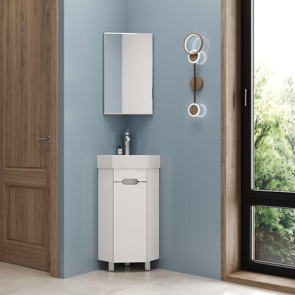 Тумба под раковину напольная Onika Айленд 103501 35 см белый