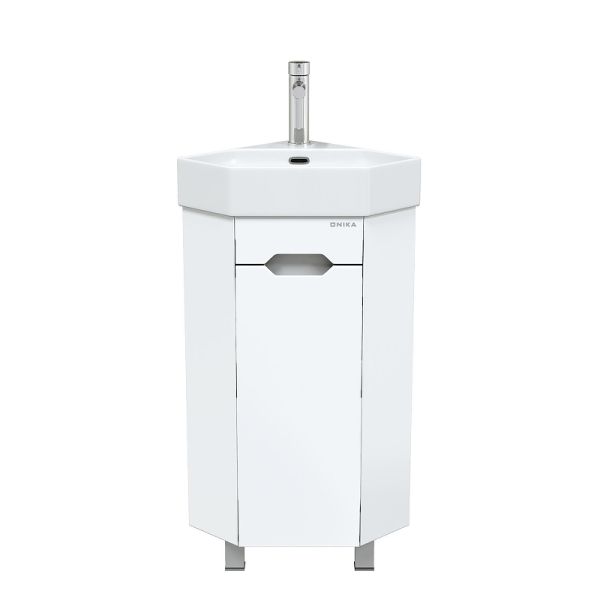 Тумба под раковину напольная Onika Айленд 103501 35 см белый