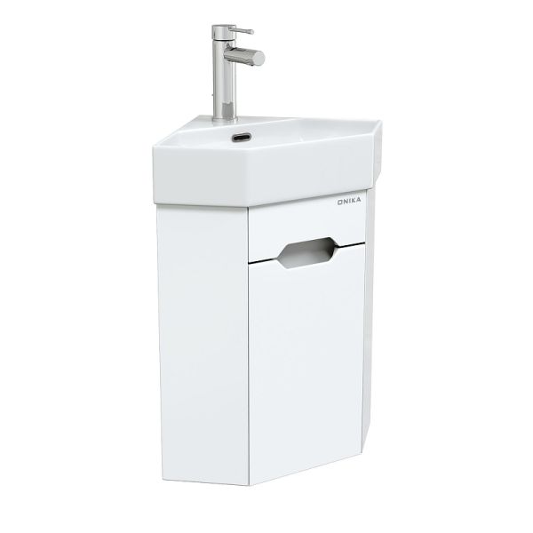 Тумба под раковину подвесная Onika Айленд 103502 35 см белый
