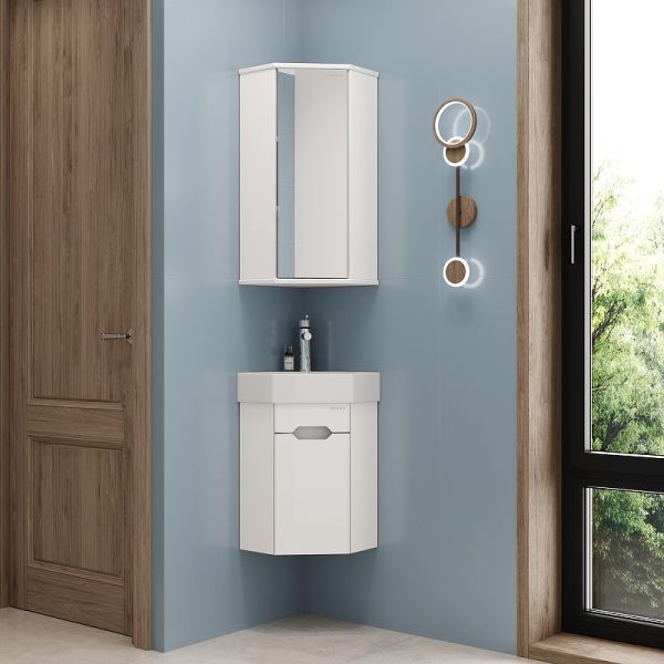 Тумба под раковину подвесная Onika Айленд 103502 35 см белый