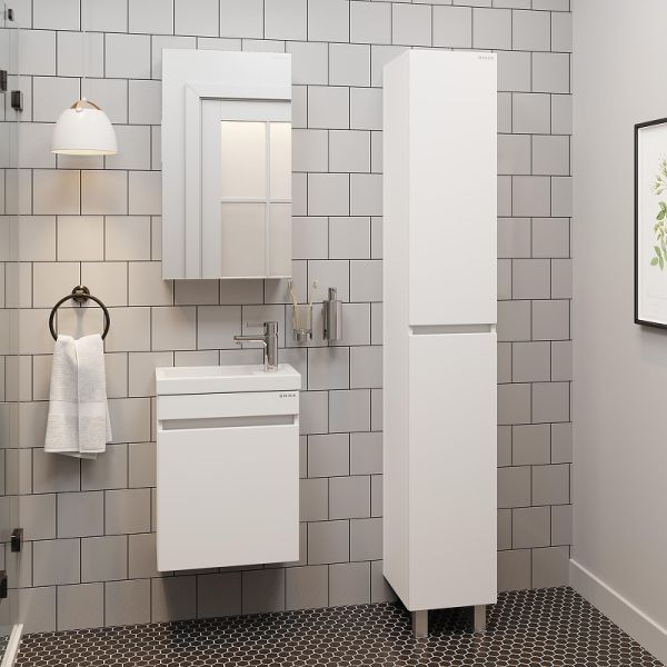 Тумба под раковину подвесная Onika Милтон 104513 45 см белый