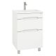 Тумба под раковину напольная Onika Айленд 105039 50 см белый