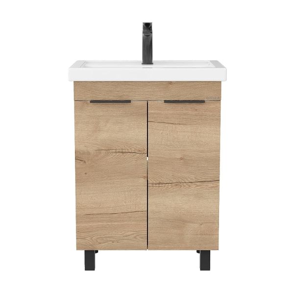 Тумба под раковину напольная Onika Легран 106159 60 см дуб галифакс