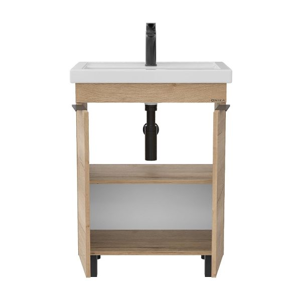Тумба под раковину напольная Onika Легран 107067 70 см дуб галифакс