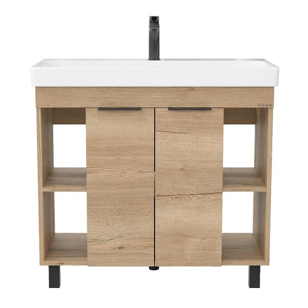 Тумба под раковину напольная Onika Легран 109031 90 см дуб галифакс