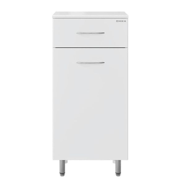 Полупенал напольный Onika Каприз 404013 40 см белый