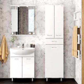 Пенал напольный Onika Модерн 404601 46 см белый