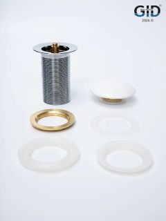 Донный клапан для раковины Gid Minucia Wh100 71101K белый