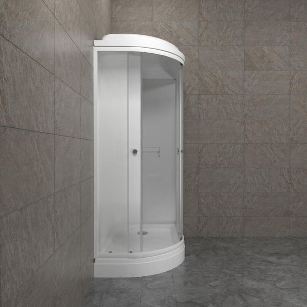 Душевая кабина Triton Коралл-Лайт Щ0000068946 правая 120x80 см профиль белый стекло градиент