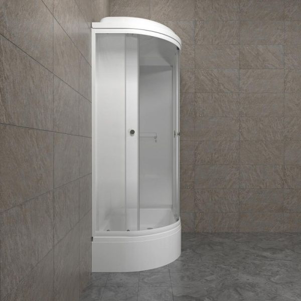 Душевая кабина Triton Коралл-Лайт Щ0000068948 правая 120x80 см профиль белый стекло градиент