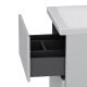 Тумба с раковиной Am.Pm Gem M90-FSX0502WG-WCC0502WG 50 см белый