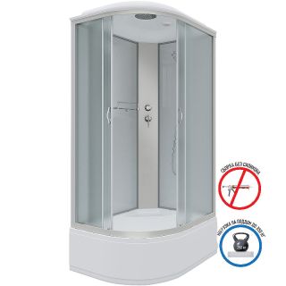Душевая кабина Niagara NG-2310-14R 120x80 см профиль хром стекло матовое