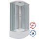 Душевая кабина Niagara NG-2310-14R 120x80 см профиль хром стекло матовое