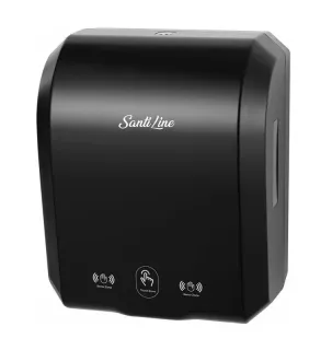 Диспенсер для бумажных полотенец SantiLine SL-8011 черный