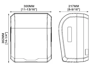 Диспенсер для бумажных полотенец SantiLine SL-8011 черный