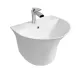 Раковина SantiLine SL-4020 белая 56 см