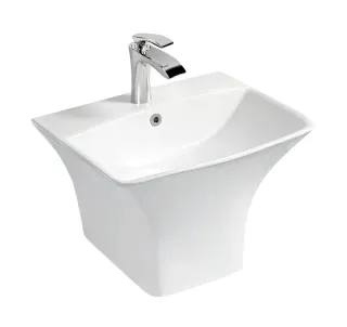 Раковина SantiLine SL-4021 белая 52 см