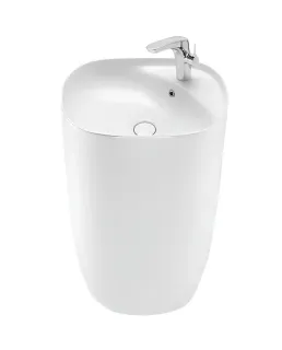 Раковина SantiLine SL-4018  белая  50 см