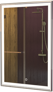 Зеркало с подсветкой Art&Max Zoe 50x80см AM-Zoe-500-800-DS-F