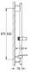 Душевая штанга Grohe RainShower SmartActive 22125KF0 фантомный черный