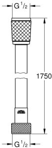 Душевой шланг GROHE Relexaflex 28154002 1750 мм хром