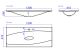 Раковина Papyrus Pap.12.04. WG 120см белый