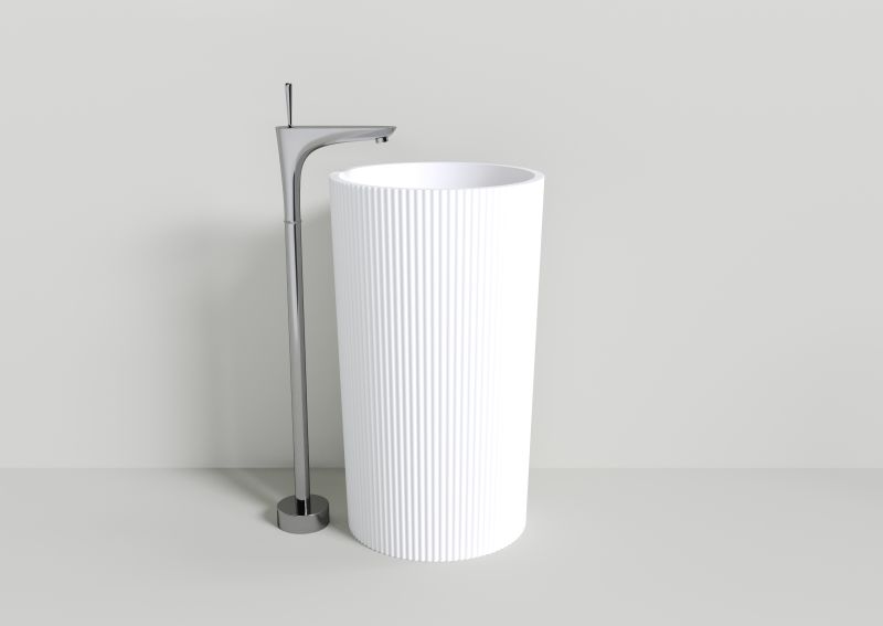 Напольная раковина NT Bagno Bravo NT703 50см белый матовый